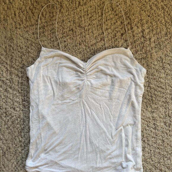Joah Brown Tops - Joah Brown 'Sinched' Cami (M/L, white)